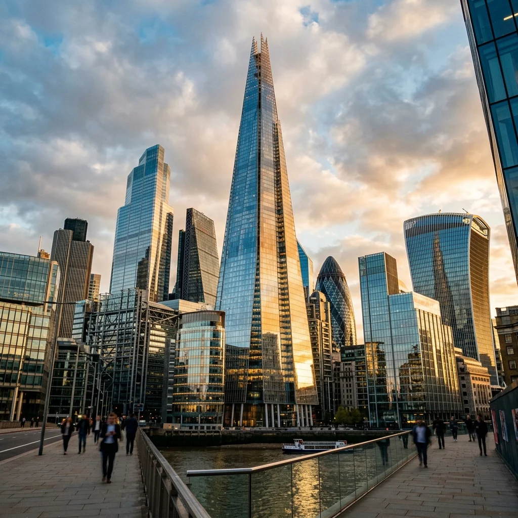 Architecture & Street Photography Walk The Shard London